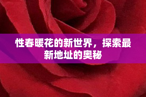 探索最新地址的奥秘图片