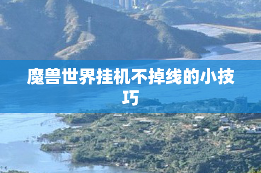 魔兽世界挂机不掉线的小技巧图片