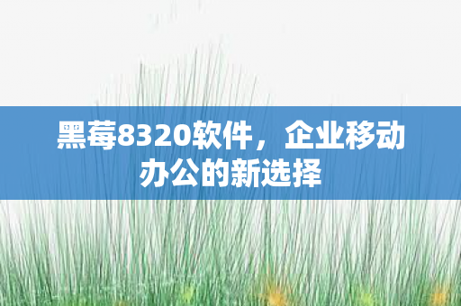 企业移动办公的新选择图片