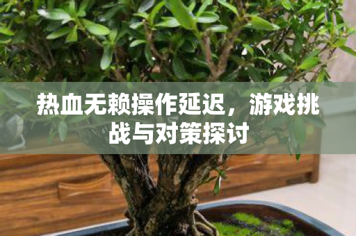 游戏挑战与对策探讨图片