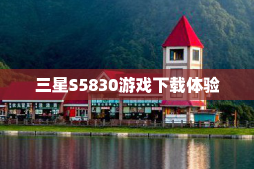 三星S5830游戏下载体验图片