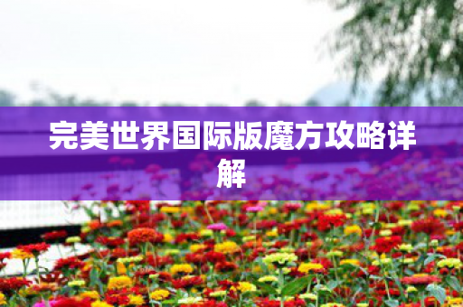 完美世界国际版魔方攻略详解图片