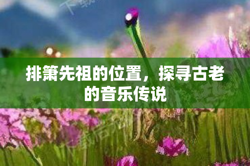 探寻古老的音乐传说图片