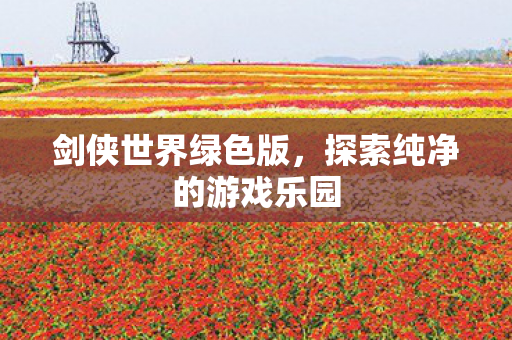 探索纯净的游戏乐园图片