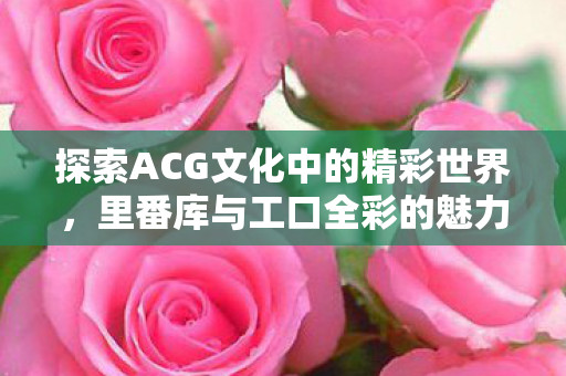 探索ACG文化中的精彩世界图片