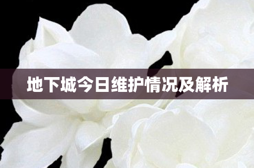 地下城今日维护情况及解析图片