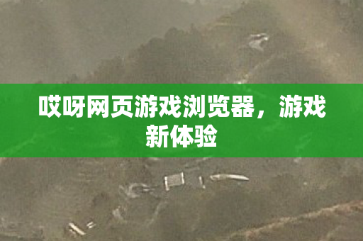 哎呀网页游戏浏览器图片