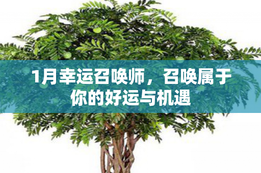 召唤属于你的好运与机遇图片