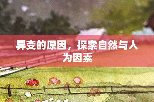 探索自然与人为因素图片