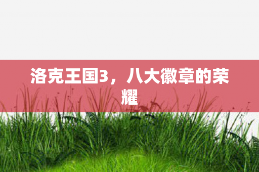 八大徽章的荣耀图片