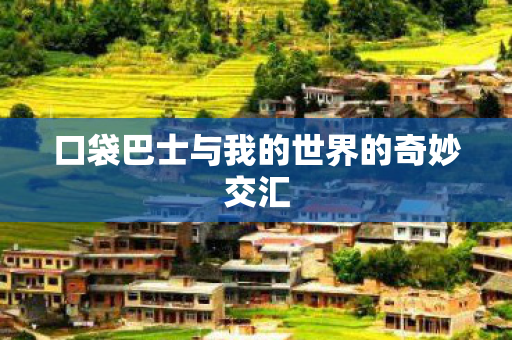 口袋巴士与我的世界的奇妙交汇图片