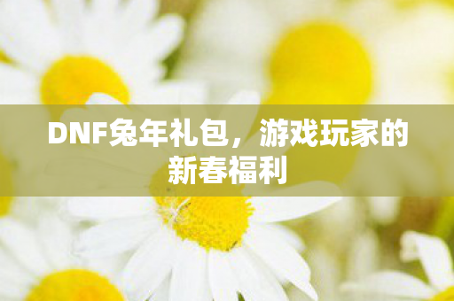 游戏玩家的新春福利图片