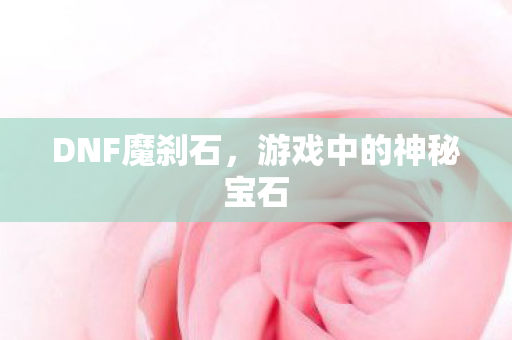 游戏中的神秘宝石图片