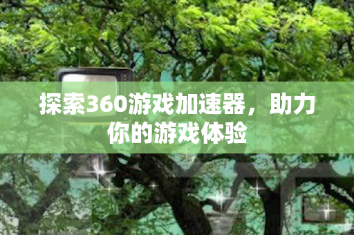 探索360游戏加速器图片