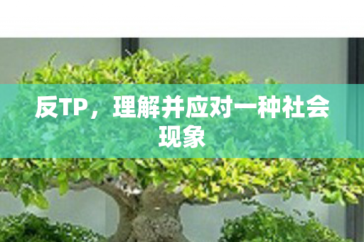 理解并应对一种社会现象图片