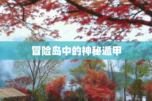 冒险岛中的神秘遁甲图片