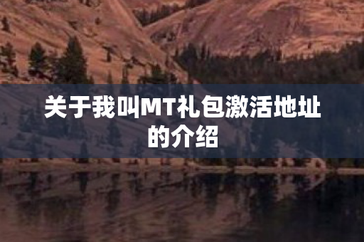 关于我叫MT礼包激活地址的介绍图片