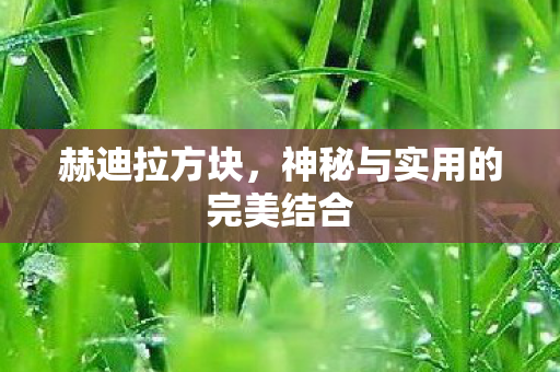 神秘与实用的完美结合图片