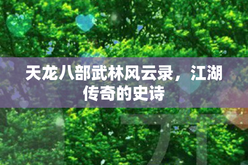 天龙八部武林风云录图片