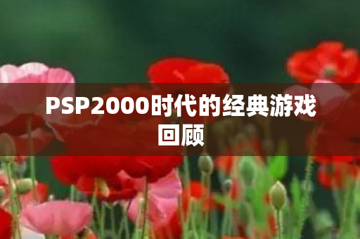 PSP2000时代的经典游戏回顾图片