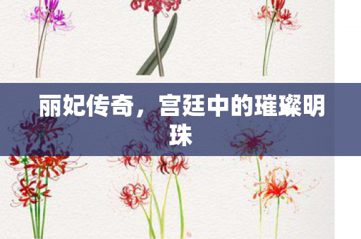 宫廷中的璀璨明珠图片