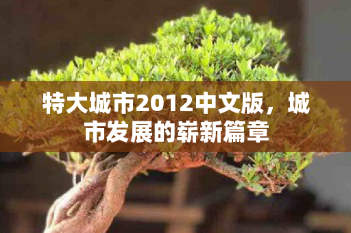 特大城市2012中文版图片