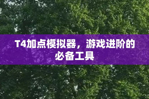 游戏进阶的必备工具图片