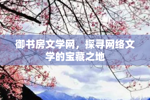 探寻网络文学的宝藏之地图片
