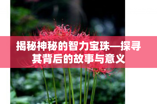 探寻其背后的故事与意义图片