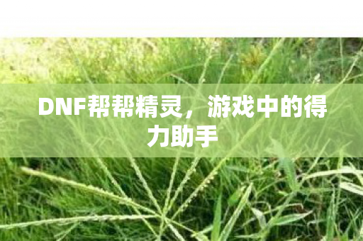游戏中的得力助手图片