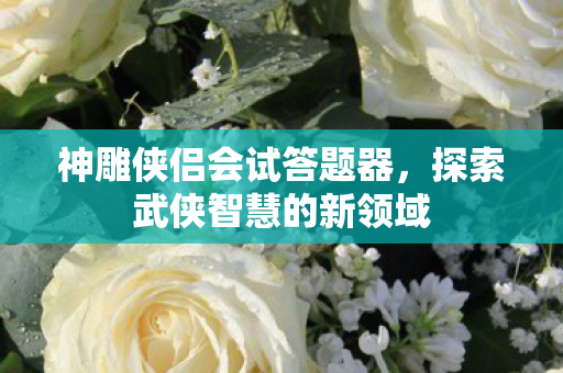 探索武侠智慧的新领域图片