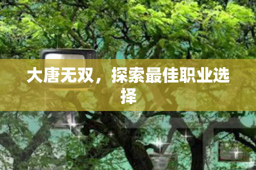 探索最佳职业选择图片