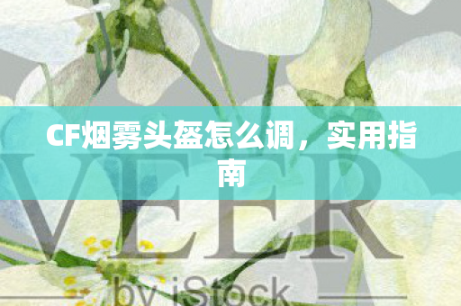 CF烟雾头盔怎么调图片