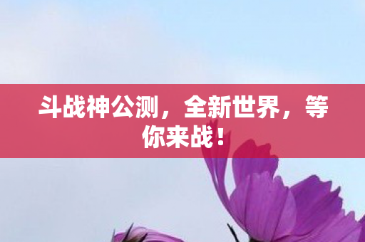 斗战神公测图片