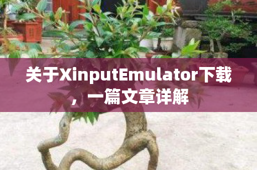 关于XinputEmulator下载图片