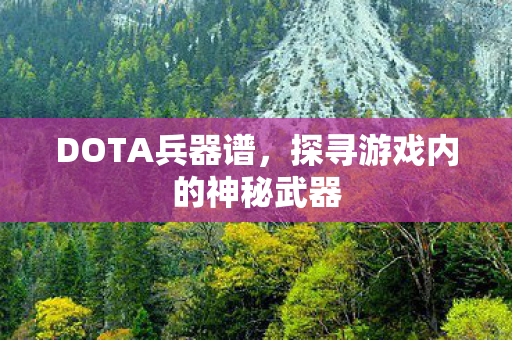 探寻游戏内的神秘武器图片