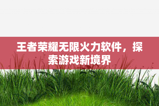 王者荣耀无限火力软件图片