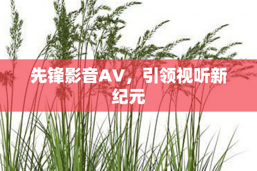 引领视听新纪元图片