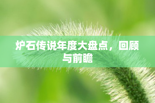 炉石传说年度大盘点图片