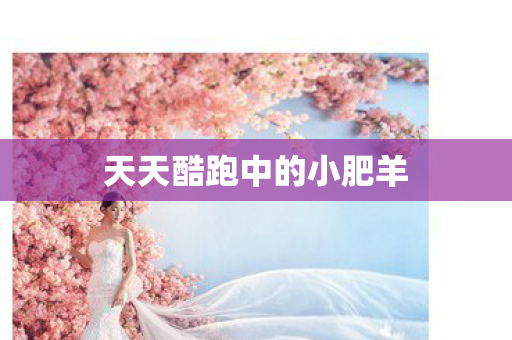 天天酷跑中的小肥羊图片