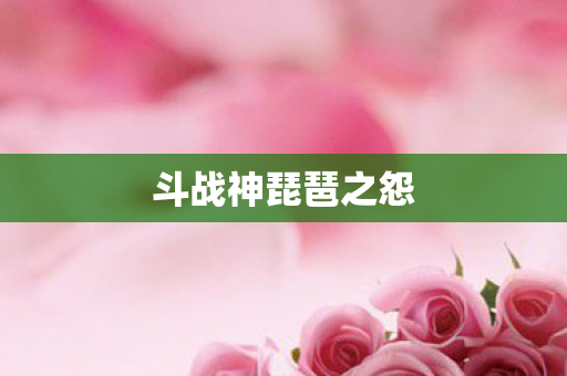 斗战神琵琶之怨图片