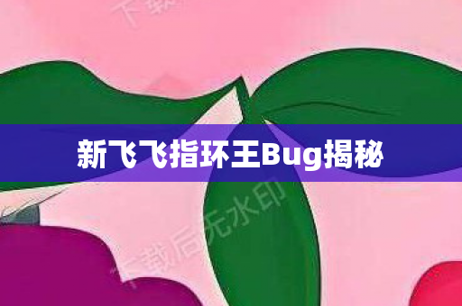 新飞飞指环王Bug揭秘图片