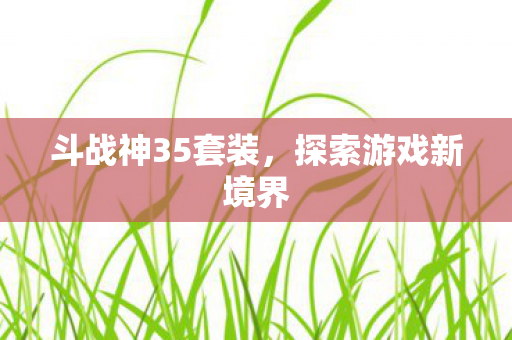 斗战神35套装图片