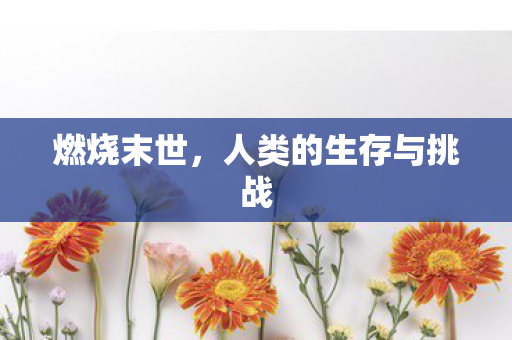 人类的生存与挑战图片