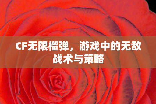 游戏中的无敌战术与策略图片