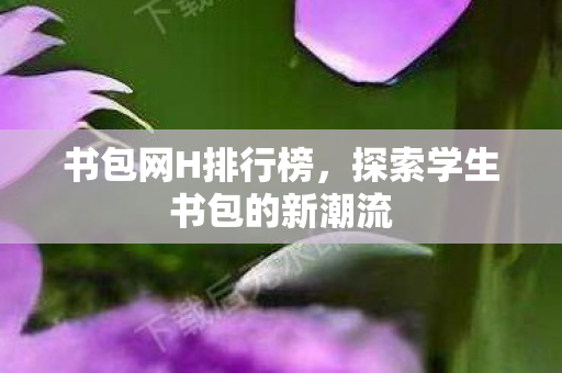 探索学生书包的新潮流图片