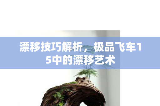 极品飞车15中的漂移艺术图片
