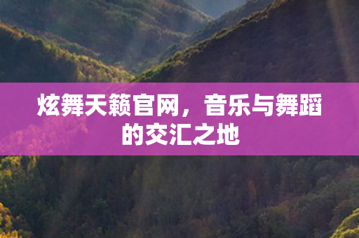 音乐与舞蹈的交汇之地图片