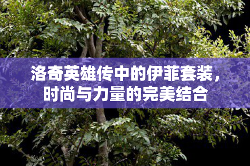 洛奇英雄传中的伊菲套装图片