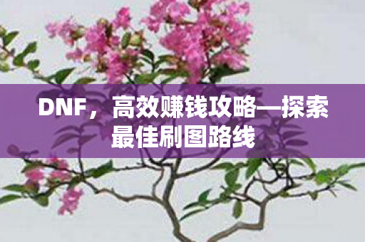 探索最佳刷图路线图片